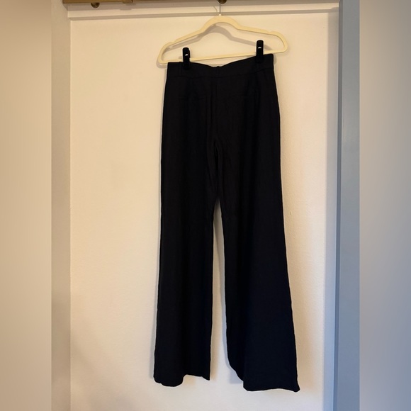 Kobi Halperin Melina Black Wide Leg Pants- Size 4 - Picture 8 of 11